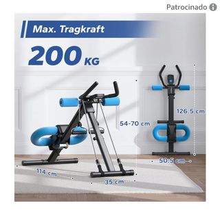 Máquina de Abdominales Nueva - 200kg