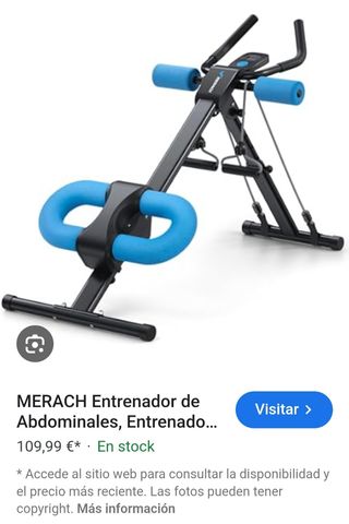 Máquina de Abdominales Nueva - 200kg