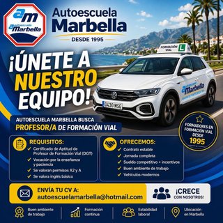 Se busca profesor de Autoescuela