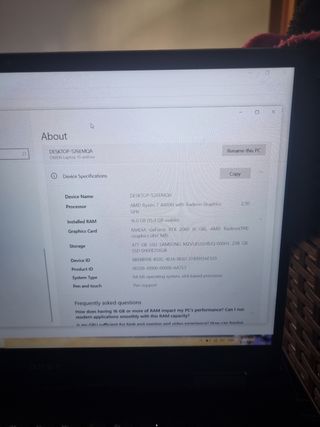 Computer portatile HP Omen 15 nero