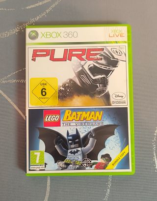 🇪🇸 Pack Lego Batman y Pure Xbox 360