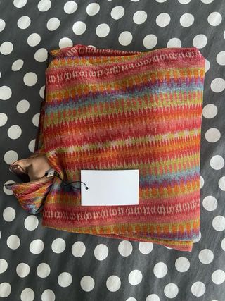 Vestido fiesta brillo multicolor