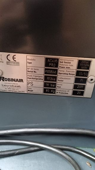 Máquina A/C Robinair AC495 Pro