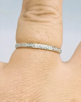 Anillo Diamantes y oro