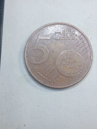 3 Monedas 5 Céntimos Francia 1999