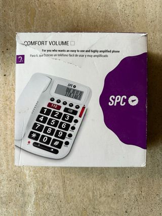 Teléfono Fijo SPC Confort Volume 