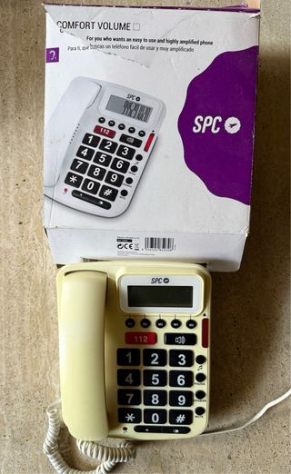 Teléfono Fijo SPC Confort Volume 