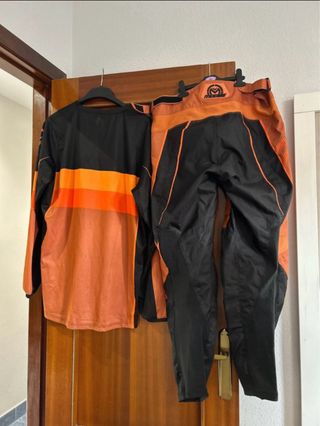 Traje Motocross Moose Racing Naranja/Negro