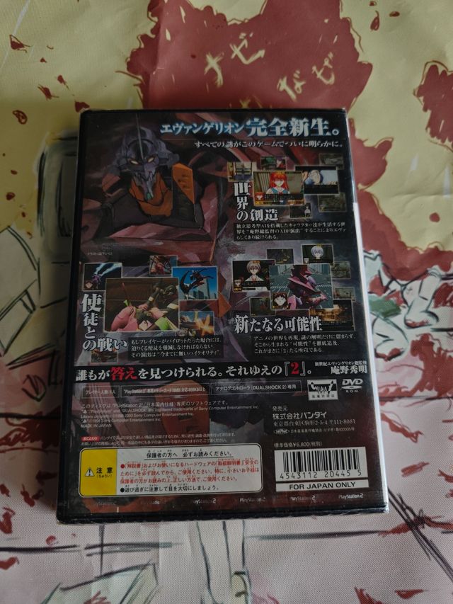 Evangelion PS2 Precintado