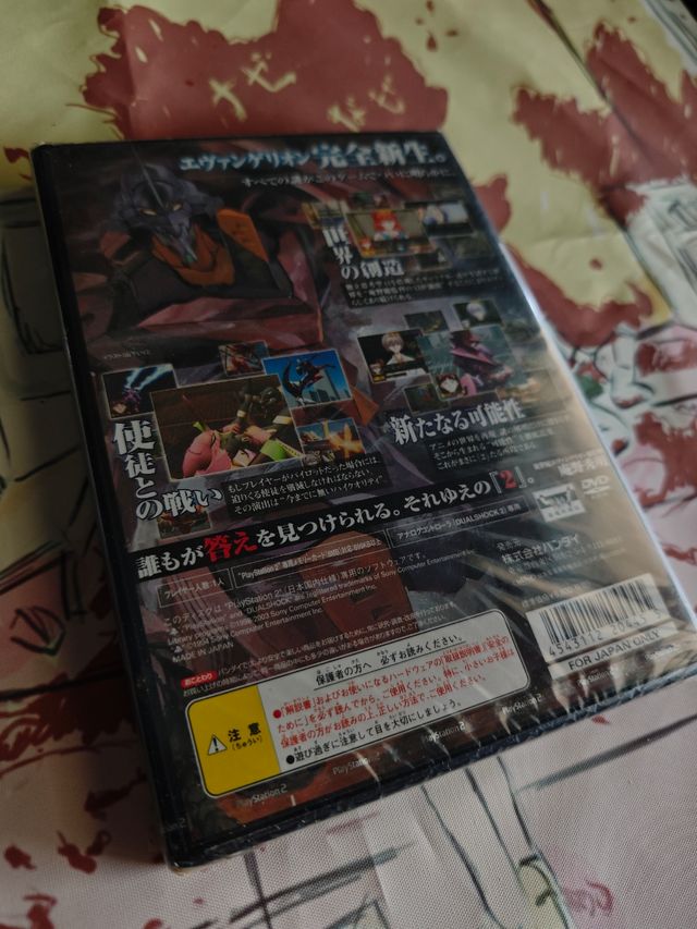 Evangelion PS2 Precintado