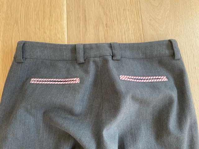 Pantalón El Ganso Gris Talla 36