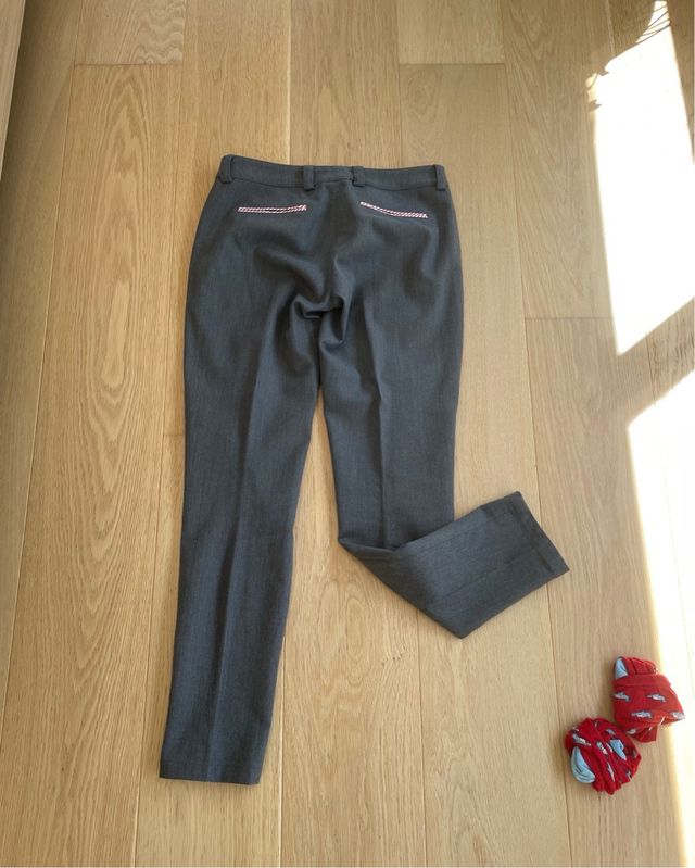 Pantalón El Ganso Gris Talla 36