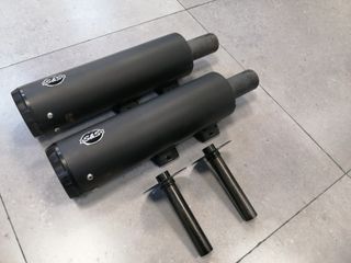 ESCAPE HARLEY DAVIDSON FAT BOB S&S