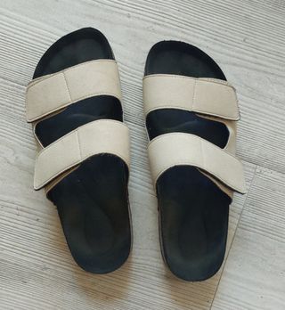 Sandalias Beige Mujer
