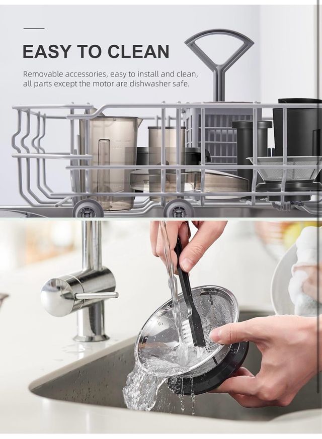 Estrattore di succo a bocca larga Qcen 500W