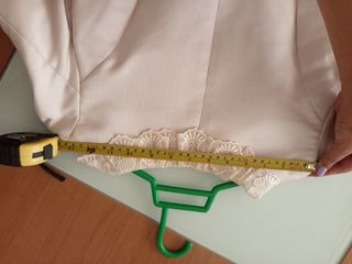 Corpiño Fallera Blanco Hueso Manga Larga