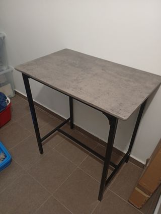 Mesa alta bar marca Sobuy