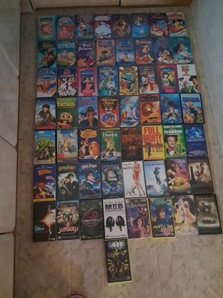 Lote Películas VHS Disney y Más