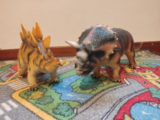 2 Dinosaurios de Juguete Grandes
