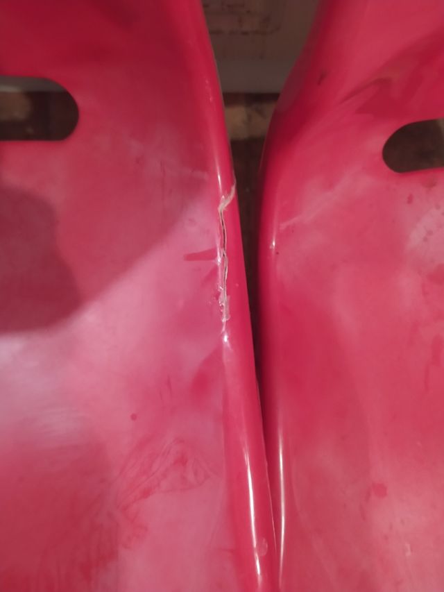 Sillas giratorias rojas Ikea