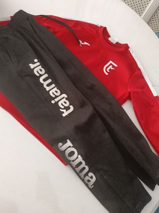 Chandal Club Tajamar Joma Roja T10