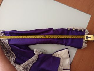 Corpiño Fallera Niña t.14-16 Manga Larga Morado