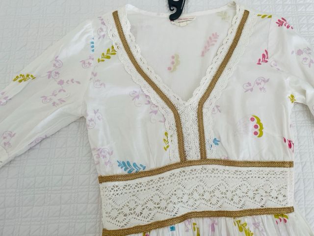 Vestido Maga Ibiza Estilo Boho Talla XS