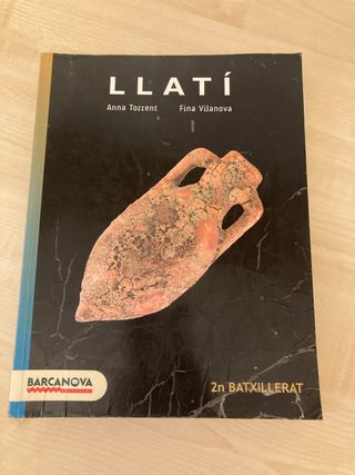 Llatí 2n Batxillerat. Llibre de l'alumne