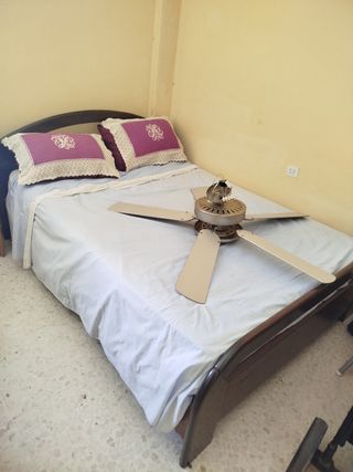 Cama Matrimonio Completa: Estructura, Somier y Col
