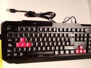 Teclado Gaming Overdrive Negro Multicolor