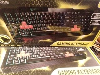 Teclado Gaming Overdrive Negro Multicolor