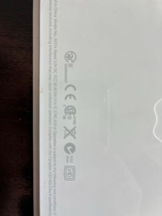 Teclado Inalámbrico Apple Plata