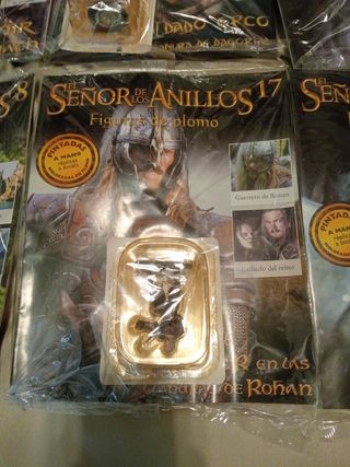 11 Figuras de plomo El Señor de los Anillos