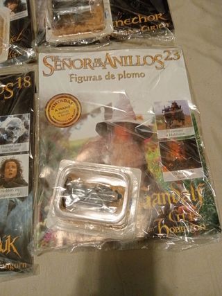 11 Figuras de plomo El Señor de los Anillos