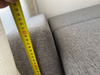 Sofá Cama Gris Tela