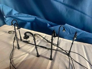 Lotto 10 lampioni elettrici modellismo