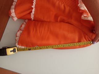 Corpiño Fallera Naranja Niña Talla L