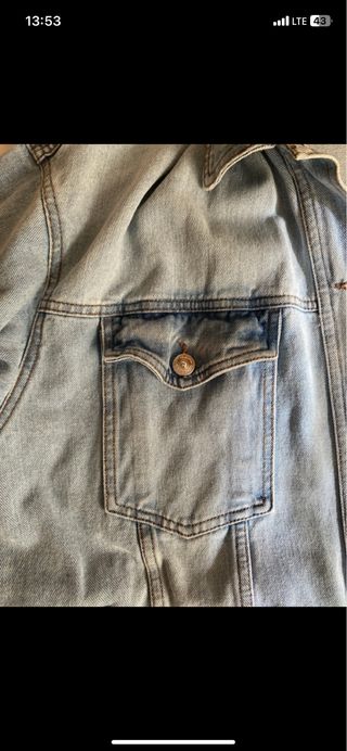 Chaqueta Vaquera Azul Claro