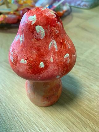 Set 4 Funghi Decorativi