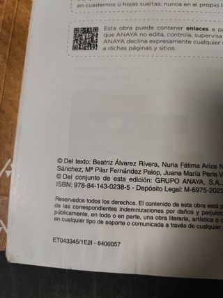 Matemáticas 5.