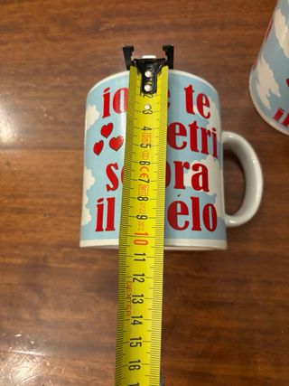 Coppia due maxi tazze innamorati