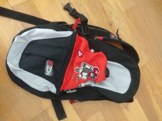 Mochila infantil para bicicleta