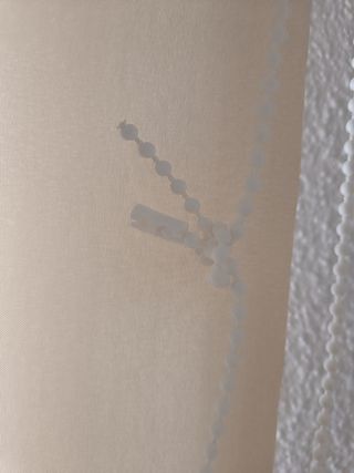 Estor translúcido tostado