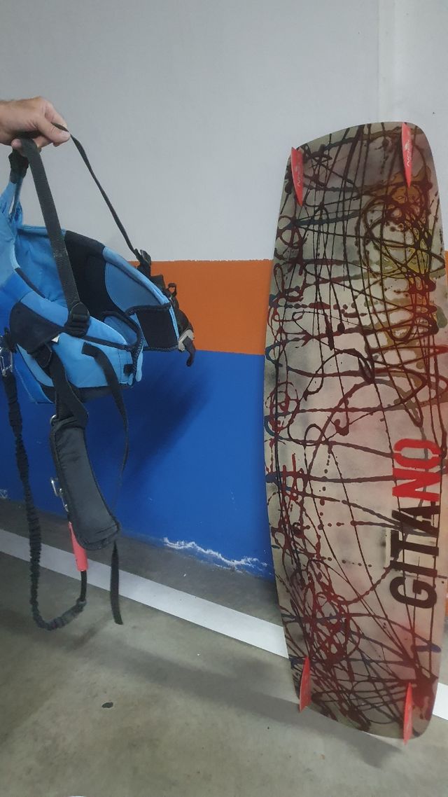 Tabla Kite Surf Roja