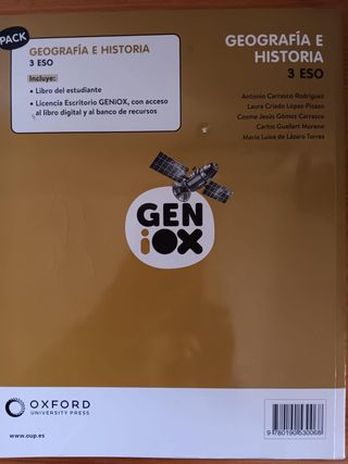 Geografía e Historia 3º ESO. Libro del estudian...