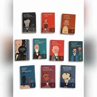 Lotto libri mammut vario genere (Dostoevskij ecc)
