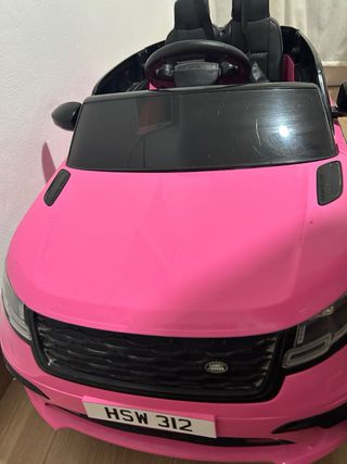 Coche eléctrico infantil rosa