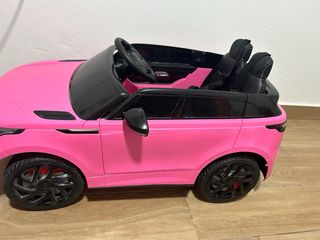 Coche eléctrico infantil rosa