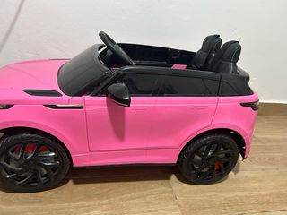 Coche eléctrico infantil rosa