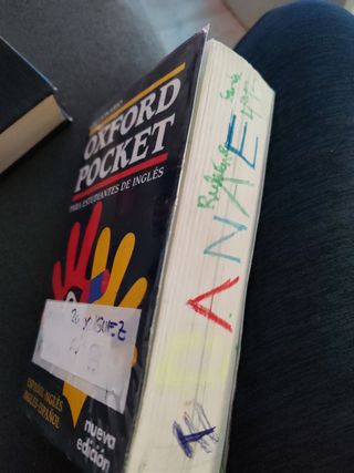 Dictionary Oxford Pocket Esp-Ing/Ing-Esp 2ª Edi...